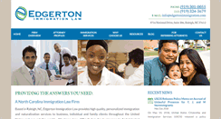 Desktop Screenshot of edgertonimmigration.com