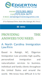 Mobile Screenshot of edgertonimmigration.com