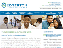 Tablet Screenshot of edgertonimmigration.com